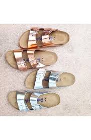 Birkenstock Size Chart Cm Free Shipping And Returns On Birkenstock Arizona Soft Footbed Leather Sandal Women At Nordstrom Com A Soft L Instagram Shoes Leather Sandals Women Sandals