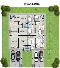Contoh pelan rumah banglo desainrumahid.com via desainrumahid.com. Rumah Kerajaan Perak Semi D Setingkat 4 Bilik 3 Bilik Air Facebook