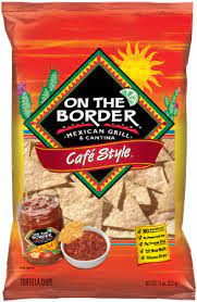 Complete nutrition information for chips & salsa from on the border including calories, weight watchers points, ingredients and allergens. On The Border Cafe Style Tortilla Chips 11 Oz King Soopers