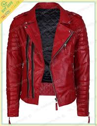 Black And Red Leather Motorcycle Jacket New Men S Genuine Lambskin Leather Jacket Black Slim Fit Biker Motorcycle Jacket Usleatheroutfit Mo Red Jacket Leather Leather Jacket Men Fitted Biker Jacket