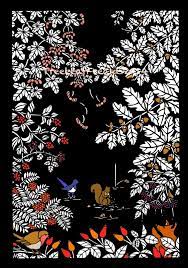 作品 切り絵イラスト 切り絵 切り絵 紅葉 切り絵 図案