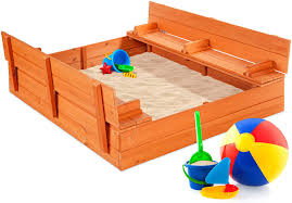 We did not find results for: Amazon Com Best Choice Products 47x47in Kids Large Wooden Sandbox For Backyard Outdoor Play W Cedar Wood 2 Foldable Bench Seats Sand Protection Bottom Liner Brown Toys Games