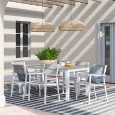 4.1 out of 5 stars 47. Churchton Outdoor Patio 7 Piece Dining Set Reviews Joss Main