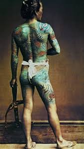 He would also offer to pay for people that couldn't afford to get their full body tattoos finished on the condition that they would allow him to skin their bodies upon their death and preserve the tattoos. Yakuza Beautiful Hand Painted Vintage Portraits Of Tattooed Japanese Gangsters Dangerous Minds