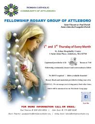 Sterling silver · priority shipping · customer testimonials Fellowship Rosary Group Of Attleboro The Roman Catholic Parishes Of St John The Evangelist St Vincent De Paul