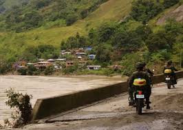 A city is displayed in bold if it is a capital city of a department Ituango W Radio Colombia