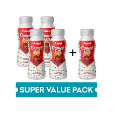 Drink camel milk daily to help strengthen your immune system, reduce your cholesterol and prevent diabetes. Amul Camel Milk Bottle Buy 4 Get 1 Free 5x200 Ml Price Buy Amul Camel Milk Bottle Buy 4 Get 1 Free Online Grofers