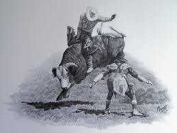 Kevin Varty Bull Riders Friend Bull Riders Bull Riding Cowboy Art