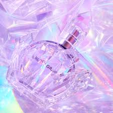 Middle notes are lavender and pear blossom; Designer Parfums Ariana Grande
