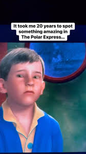 Did you spot these director’s details?! 😳😳😳 #polarexpress #christmas  #movie #Santaclaus #fbreels #reelsfacebook #UnitedStates #usa