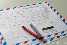 So today i am sharing world map activities and free printables that can be used as coloring directions : Involving Kids In Election Night Free Printable Election Coloring Map Urban Bliss Life