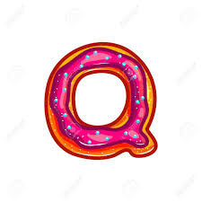 Ein cookie ist eine einfache kleine datei, die gemeinsam mit den seiten einer internetadresse versendet und vom webbrowser auf dem pc oder . Letter Q Biscuit With Glaze And Confetti Sweet Donuts Bakery Font Christmas Cookies Vector Cartoon Alphabet Isolated On White Background Hand Drawn Colored Illustration Royalty Free Cliparts Vectors And Stock Illustration Image