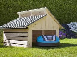 Die Robo Garage Rasenmaher Roboter Garage Mahroboter Garage Bauen