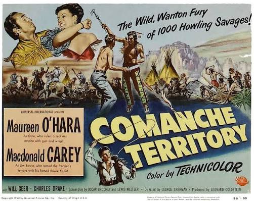Sur le territoire des Comanches (Comanche Territory) 1950 - Documents et  Affiches * Western CineFaniac - Tout sur les western
