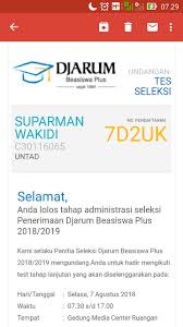 Contoh soal tpa terbaru disertai trik jitu menjawab dengan. Pengalaman Saya Mengikuti Seleksi Djarum Beasiswa Plus Semuanya Berawal Dari Mimpi Guys Parman Sw Bloger