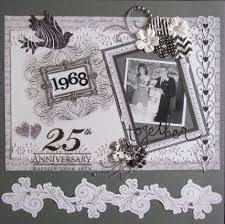 25th Wedding Anniversary Anniversary Scrapbook Wedding Scrapbook 25th Wedding Anniversary
