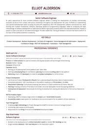 Software engineer jobs can receive hundreds of resumes and the biggest mistake we see at the onset is when an applicant's relevant experience is this video goes into more detail on how to best format your github projects. Free Senior Software Engineer Resume Sample 2020 By Hiration