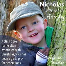 Nicholas: Baby Name of the Day