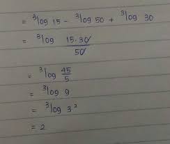 Logarithm as inverse function of exponential function. Nilai Log 15 1 Log 3 1 Log3 Adalah Brainly Co Id