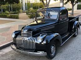 Image result for Black 1946 Truck