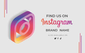 See more ideas about instagram banner, banner design, banner. Free Vector Banner Find Us Instagram With Icon