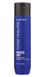 Matrix Total Results Brass Off Shampoo 10 1 Oz Shampoo Best Blue Shampoo Purple Shampoo For Blondes