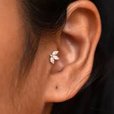This is the most versatile jeweled piercing stud for any piercing areas including ear cartilage, helix, tragus, conch, earlobe, monroe, and labret. Real Diamond Tragus Stud Promotions