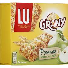 Barres Cereales Pommes Grany La Boite De 6 208 G A Prix Carrefour Alimentation Cadeaux Alimentaires Barre De Cereales