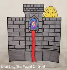 'take this red cord and tie it in your window,' the spies say, 'and gather all your relatives. Rahab Hides The Two Spies Crafting The Word Of God