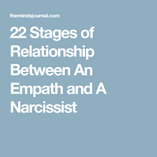 22 Stages Of Relationship Between An Empath And A Narcissist Empath Narcissist Relationship