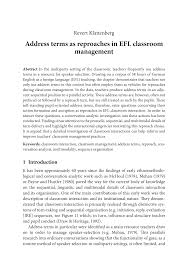 Opinion marking signals other contents: Https Www Uni Hildesheim De Media Fb3 Englische Sprache Andere Dateitypen Klattenberg 2020 Address Terms As Reproaches In Efl Classroom Management Pdf
