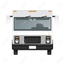 The best truck mockup is perfect for the presentation of your next street food project. White Food Truck Vector Mock Up Template Front View Royalty Free Cliparts Vectors And Stock Illustration Image 88459013