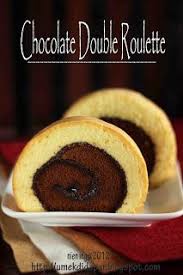 Umek Di Dapur Chocolate Double Roulette Makanan Kue Cokelat Resep Kue Keju