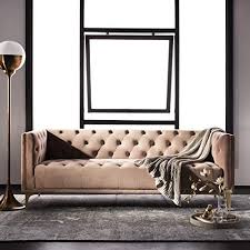 Choose from various styles, colors & shapes. Amazon Com Safavieh Couture Home Florentino Glam Pale Mauve And Gold Tufted Sofa Home Kitchen