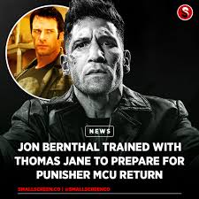 Jon Bernthal has been training with Thomas Jane to prepare for his Punisher  MCU return in Daredevil: Born Again! 💀 #JonBernthal #ThomasJane #Punisher  #MCU #Marvel #DaredevilBornAgain