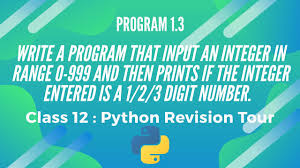 = a n + b n + c n + d n + in the case of an armstrong number of 3 digits, the sum of cubes of each digit is equal to the number itself. Python Program That Input An Integer In Range 0 999 Print If The Integer Entered Is 1 2 3 Digit Youtube