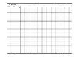 Available for pc, ios and android. Download Da Form 6 Duty Roster Form Pdf Xfdl Freedownloads Net