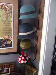 Pin By Cate Tallmadge On Home Dec Diy Hat Stand Hat Stands Diy Ideas Hat Stand