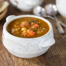 This moroccan lentil and chickpea soup looks sooooo delicious! Moroccan Chickpea And Lentil Soup Harira Analida S Ethnic Spoon
