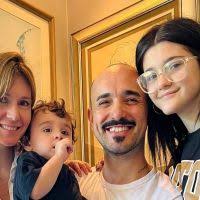 Abel Pintos le dedicó un mensaje a la hija de Mora Calabrese: "Darte mi  vida"