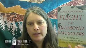 Amina's Book Review 📕Today's Book: Flight of the Diamond Smugglers, A Tale  of Pigeons, Obsession, and Greed Along Coastal South Africa by Matthew  Gavin Frank