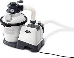 Six function control enables the pool owner to filter, backwash, rinse, recirculate, drain and close system. Intex Sand Filter Pump Krystal Clear 4m Pools Shop