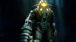 Bioshock Big Daddy And Little Sister Wallpaper Bioshock Little Sister Big Daddy Bioshock Bioshock Cosplay Bioshock Art