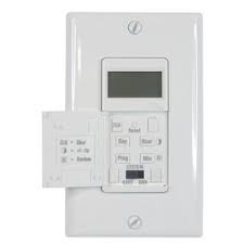 Utilitech 15 Amp Digital Residential Hardwired Lighting Timer For Our Outdoor Lights Lights Timer Household Hacks Lowes Home Improvements