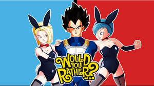 The Battle For The D Vegeta Bulma And Android 18 Play Would You Rather Youtube Watch short videos about #princevegeta on tiktok. the battle for the d vegeta bulma and android 18 play would you rather