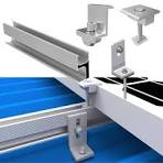 Solar Rail Alu Mounting Rail Solar Panel PV Profile Solar System  Accessories Set