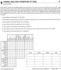 The rules of numbrix are at the bottom of this page. Logic Puzzles For Adults