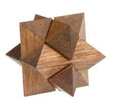 Wooden star puzzle step by step. Sunline Classic 3d Star Jigsaw Wooden Puzzle Brain Teaser Gift Boxed Buy Online In Burkina Faso At Burkinafaso Desertcart Com Productid 18902453
