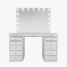 mækˈtæb(e)t eskendeˈɾejjæ) is a major library and cultural center on the shore of the mediterranean sea in the egyptian city of alexandria. Vanity Tables And Sets Slaystation Premium Mirrored Vanity Table White Table From Furniture City