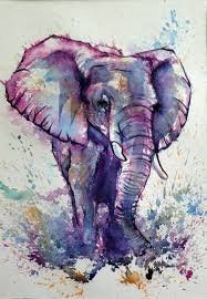 Below, you'll find an inspiring variety of animal watercolor paintings. Easy Watercolor Painting Ideas For Beginners Watercolor Art Paintings Art Painting Elephant Painting